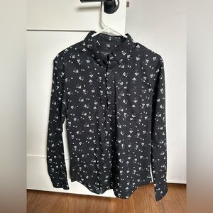 Club Monaco floral print dress shirt - sz S